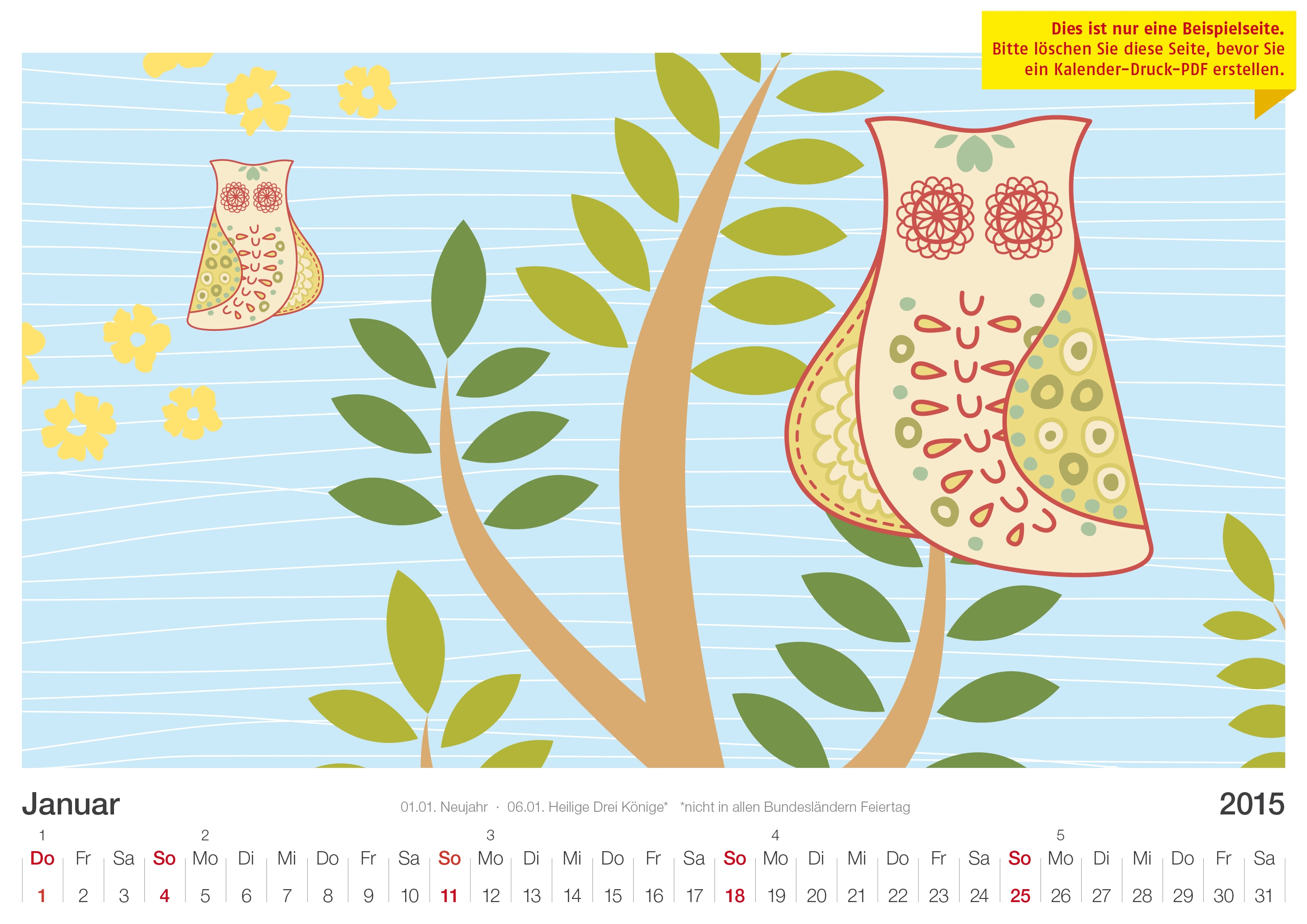 Kalender Layout Vorlagen | calvendo Kalender Layout Vorlagen | calvendo