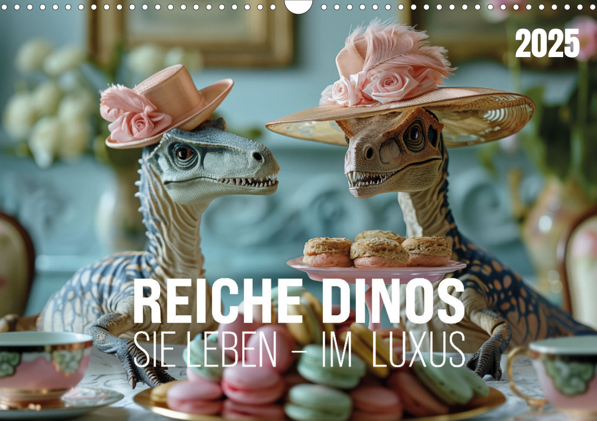 Reiche Dinos. Kalender Reiche Dinos